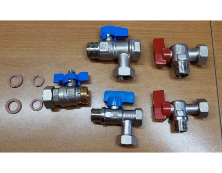 Zestaw zaworów kątowych z...