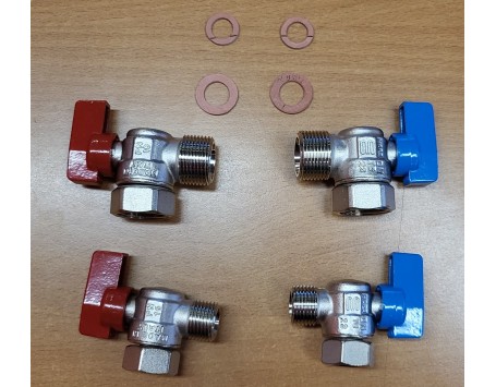 Zestaw zaworów kątowych do...