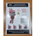 Magnetyczny separator zanieczyszczeń z przyłączem kątowym typu T3 do instalacji C.O
