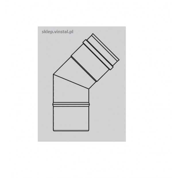 kolano spalinowe SP 45 Viessmann