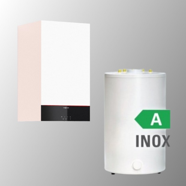 Vitodens 100-W + Vitocell 200-V INOX 140L VIESSMANN